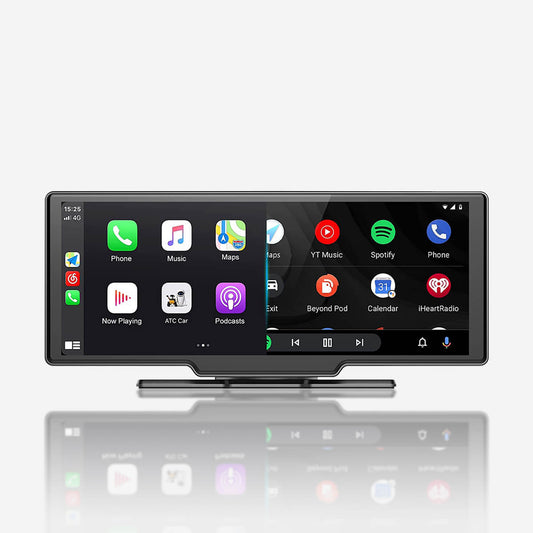 Ottoscreen Portable 10" Apple CarPlay & Android Auto Car Display Screen