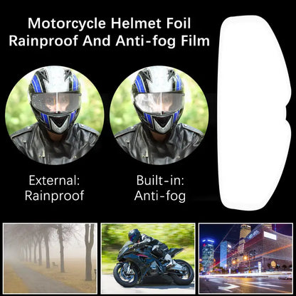 Motorcycle Helmet Waterproof Lens Film