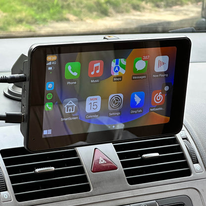 Portable 7" Apple CarPlay & Android Auto Car Touch Screen