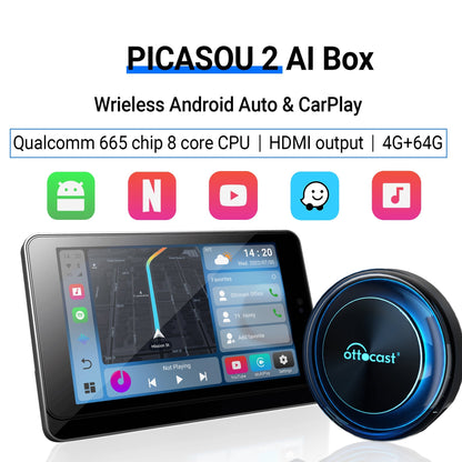 Wireless CarPlay/Android Auto Adapter AI BOX