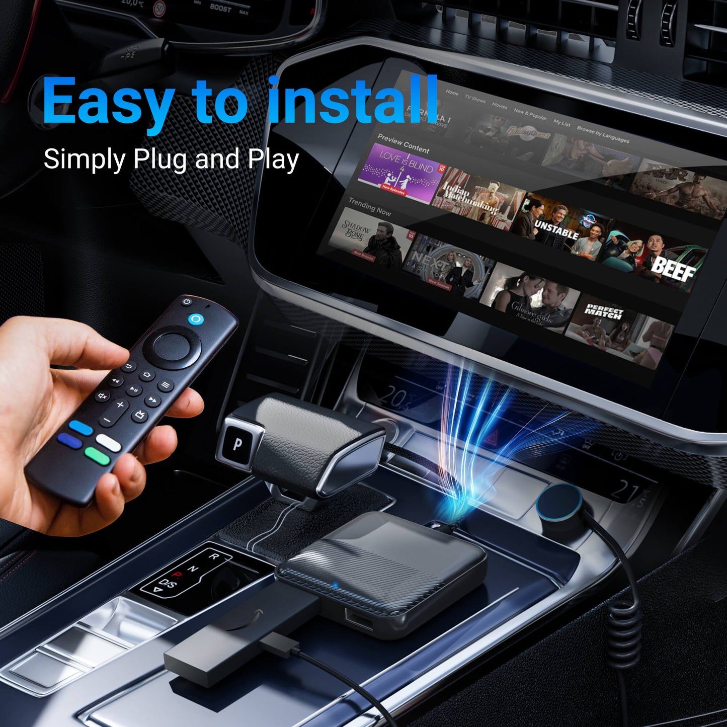 (EXCLUSIVE PRICE SALE) Car TV Mate - Car TV Converter for Fire TV Stick