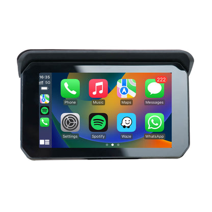 CarPlay Lite C5 SE Schermo portatile wireless per moto CarPlay/Android Auto