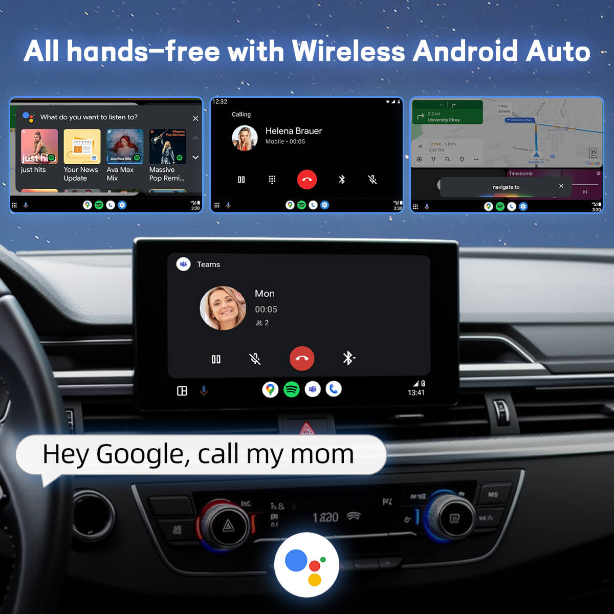 A2Air Android Auto Wireless Bluetooth Adapter - Limited Time Offer