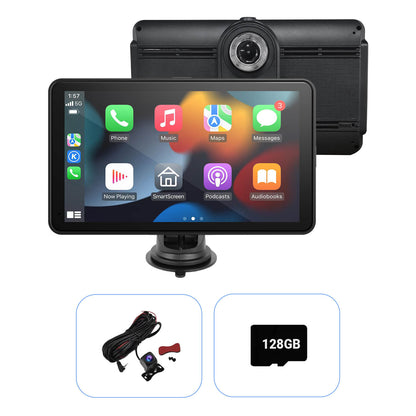 Portable 7" Apple CarPlay & Android Auto Car Touch Screen