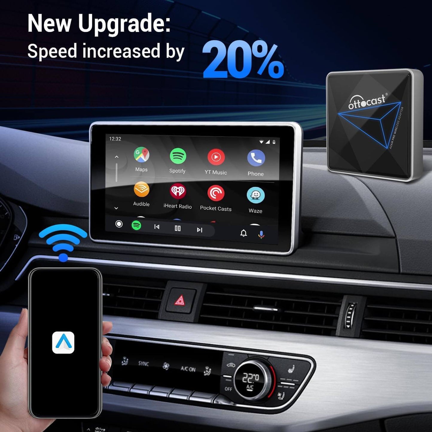 A2Air Pro Wireless Android Auto