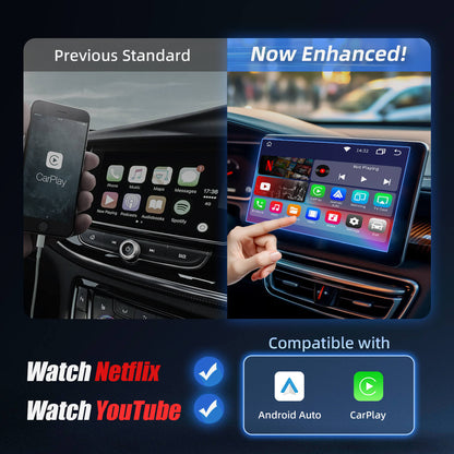 (twitter Special Offer ) Play2Video Pro Wireless CarPlay/ Android Auto 3-in-1 Adapter