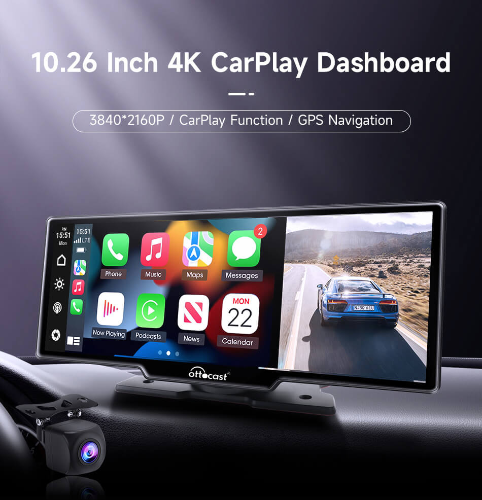 (LIMITED TIME SPECIAL $100 OFF)OTTOCAST 4K CAR SCREEN