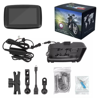 CarPlay Lite C5 Motorcycle GPS Wireless Carplay/Android Auto Waterproof Screen