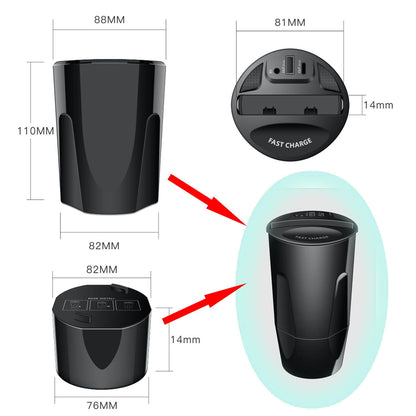 Wireless Car Charger cup