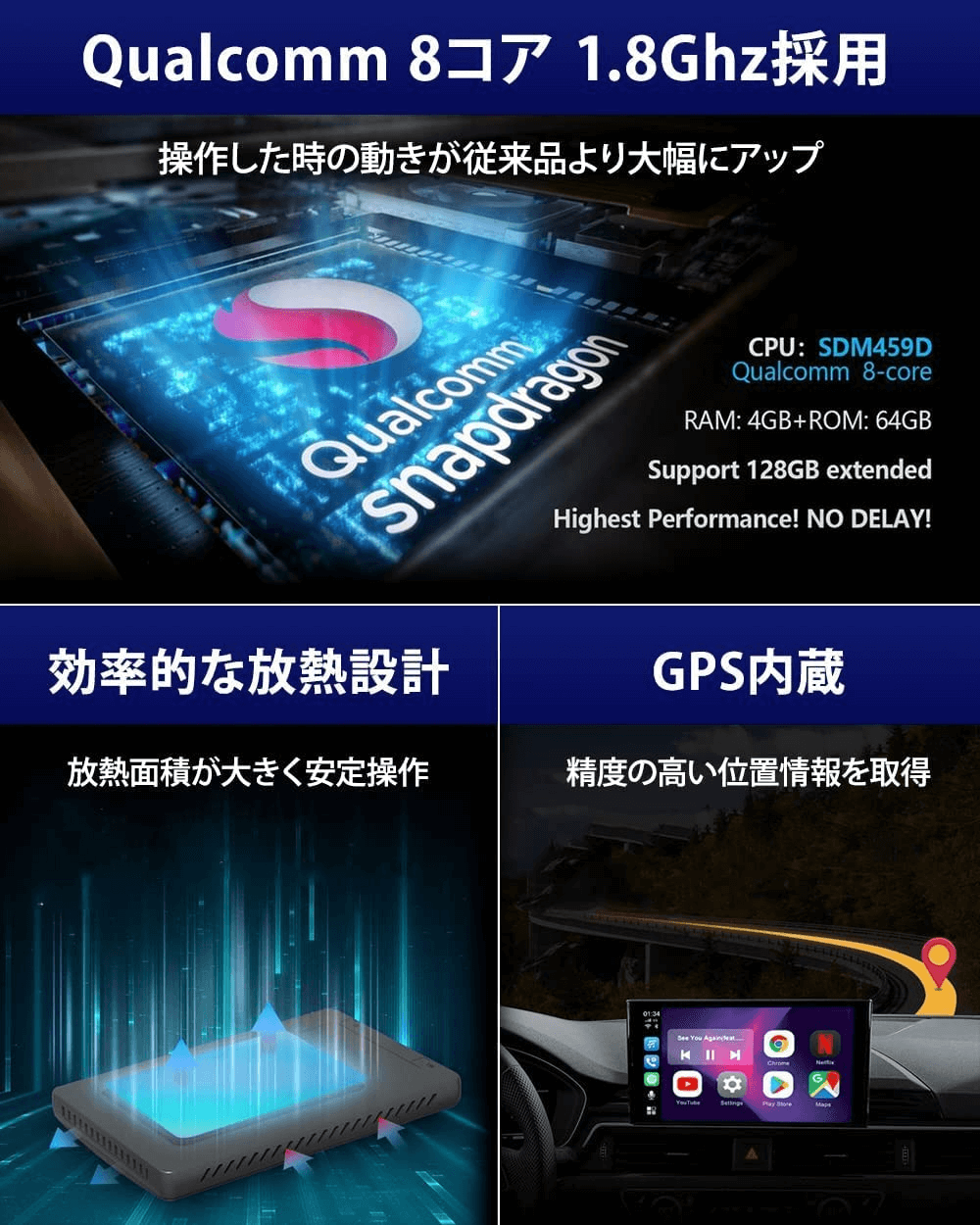 Ottocast Carplay AI Box アダプタ